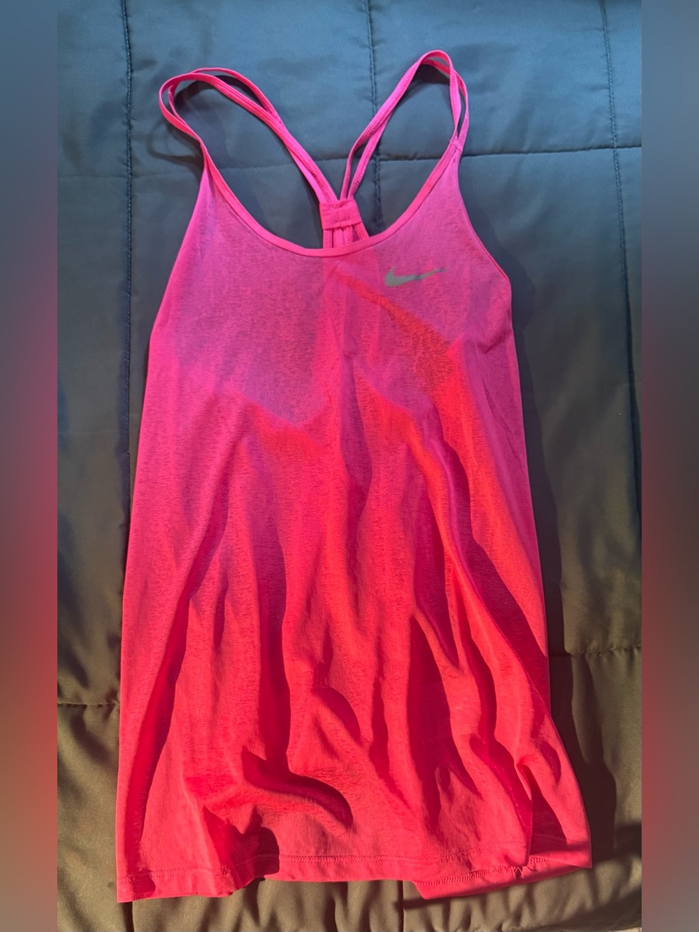Nike Women’s Florescent Pink Dri-Fit Tank